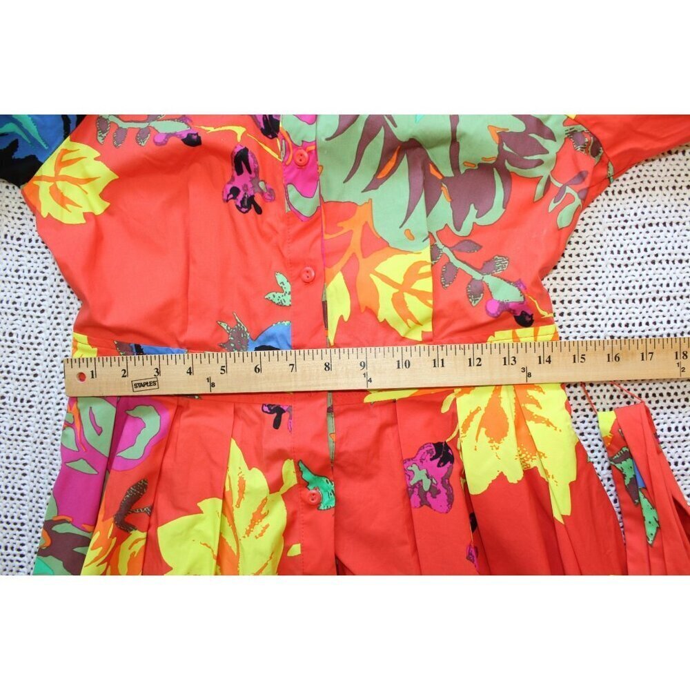Christopher John Rogers X Target Floral Maxi Shirt Dress 4 Puff Sleeves - Picture 3 of 12